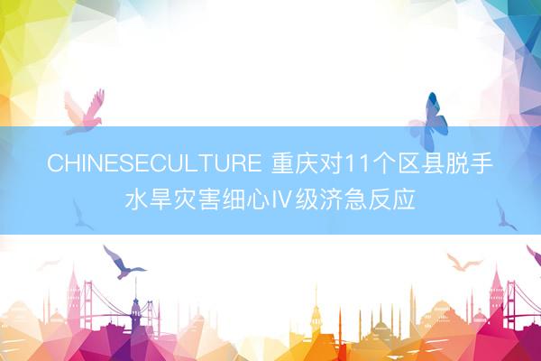 CHINESECULTURE 重庆对11个区县脱手水旱灾害细心Ⅳ级济急反应