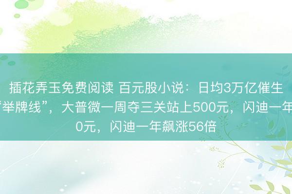 插花弄玉免费阅读 百元股小说：日均3万亿催生百元股超“举牌线”，大普微一周夺三关站上500元，闪迪一年飙涨56倍