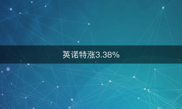 英诺特涨3.38%